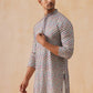 Multicolor Embroidered Viscose Rayon Kurta ( KO 5282 White )