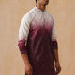 Men’s Ombre Kurtas ( KO 5284 Maroon )