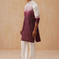 Men’s Ombre Kurta with Pyjama ( JOKP PJ11-W 5284 PJ11-W 5284Maroon )
