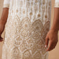 Embroidered Silk Blend Kurtas ( KO 5289 White )