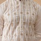 Embroidered Silk Blend Kurtas ( KO 5289 White )