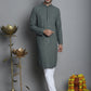 Men's Chikankari Embroidered and Sequence Kurta with Pyjama