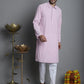 Men's Chikankari Embroidered and Sequence Kurta with Pyjama