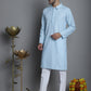 Men's Chikankari Embroidered and Sequence Kurta with Pyjama