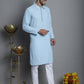 Men's Chikankari Embroidered and Sequence Kurta with Pyjama
