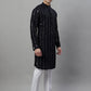 Men's Embroidered Mirror Work Kurta Payjama Sets