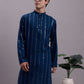Men's Embroidered Mirror Work Kurta Payjama Sets
