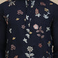 Embroidered Silk Blend Kurta with White Salwar ( JOKP SP-B 5140 Navy )