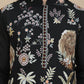 Embroidered Silk Blend Kurta with Salwar ( JOKP SP-W 5138 Black )