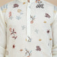 Embroidered Silk Blend Kurta with White Salwar ( JOKP SP-W 5140 White )