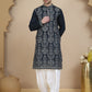 Embroidered Silk Blend Kurta with Salwar ( JOKP SP-W 5180 Navy )