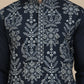 Embroidered Silk Blend Kurta with Salwar ( JOKP SP-W 5180 Navy )