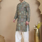 Embroidered Kurta with Classic White Salwar ( JOKP SP-W 5254 Blue )