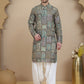 Embroidered Kurta with Classic White Salwar ( JOKP SP-W 5254 Blue )