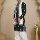 Black Embroidered Kurta Salwar & Dupatta Set, ( JOKP SP-W D 5091 Black )