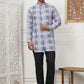 Printed front open Kurta With Trouser