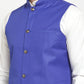 Jompers Men's Solid Kurta Pajama with Solid Waistcoat ( JOKP WC 4051Royal )