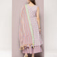Printed flared kurta pallazos dupatta set