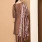 Embroidered Kurta,Printed Dupatta and Trouser Set