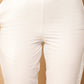 White Sequinned Kurta with Trousers & With Dupatta ( JOKS D60B 1453 White )