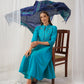 Floral Embroidered Kurta with Trousers & With Dupatta