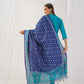 Floral Embroidered Kurta with Trousers & With Dupatta