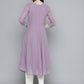Embroidered yok flaired gorgette kurta from Jompers