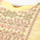 Embroidered yok flaired gorgette kurta from Jompers