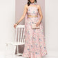 Crystal Beads Work Printed Lehenga choli with dupatta