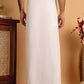 Readymade Pocket Dhoti with Golden Zari Border ( JOLD 009White )