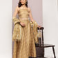 Cutdana emblished Jacqard Lehenga Choli with dupatta