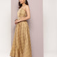 Cutdana emblished Jacqard Lehenga Choli with dupatta