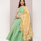 Cutdana emblished Jacqard Lehenga Choli with dupatta