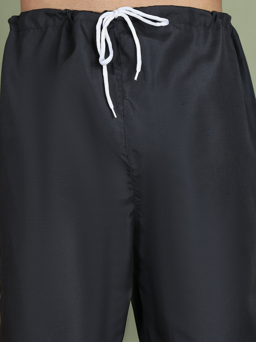 Jompers Men's Ethnic Churidar Payjama ( JOPJ 002Black )