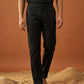 Solid Cotton Pyjama For Men ( JOPJ 005Black )