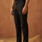 Solid Cotton Pyjama For Men ( JOPJ 005Black )