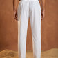 Solid Cotton Pyjama For Men ( JOPJ 005White )