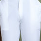 Men White Solid Pant Look Pyjama ( JOPJ 005White )
