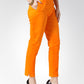 Jompers Women Orange Smart Slim Fit Solid Regular Trousers ( JOP 2119 Orange )