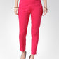 Jompers Women Pink Smart Slim Fit Solid Regular Trousers ( JOP 2119 Pink )