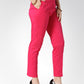 Jompers Women Pink Smart Slim Fit Solid Regular Trousers ( JOP 2119 Pink )