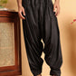 Black Viscose Rayon Salwar for Men ( JOSP 007Black )