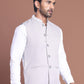 Solid Nehru Jacket For Men ( JOWC 4046 Grey )