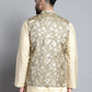 Men's Woven Design Nehru Jacket