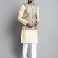 Men's Woven Design Nehru Jacket