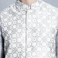 Men's Woven Design Nehru Jacket