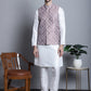 Men's Woven Design Nehru Jacket