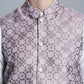 Men's Woven Design Nehru Jacket