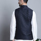 Men's Woven Design Nehru Jacket