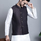 Men's Woven Design Nehru Jacket